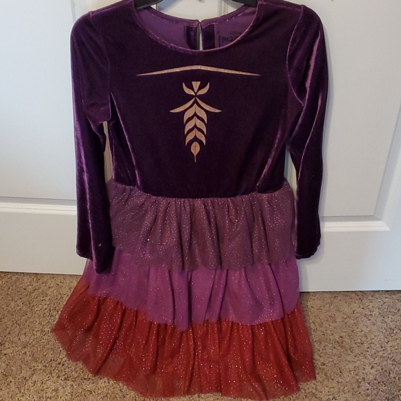 Girl's Frozen 2 Anna Dress size XL - Picture 2 of 8